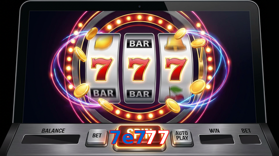 Main screen of 7E777 slots page for PK players